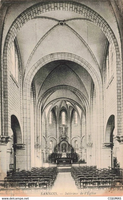 95 - SANNOIS - S07419 - Int�rieur de l'Eglise -L1