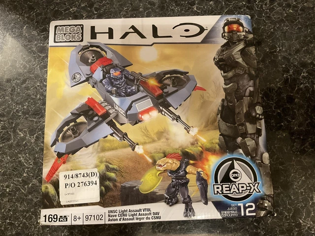 Halo Mega Bloks 97102 – UNSC Light Assault VTOL – Collectionneur – Occasion