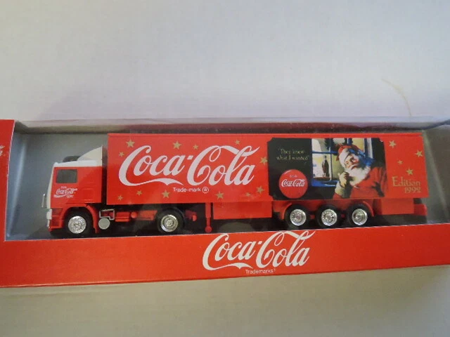 ALBEDO VOLVO F12 semi-remorque boisson Coca-Cola 1:87 EUR 12,95