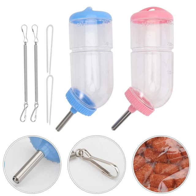 Rabbit Waterer Rabbit Drinking Feeder Pet Water Fountain Water Dispenser