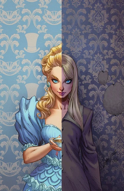 🚨🔥 ALICE EVER AFTER #1 J SCOTT CAMPBELL 1:10 Ratio FOC Reveal Variant Virgin