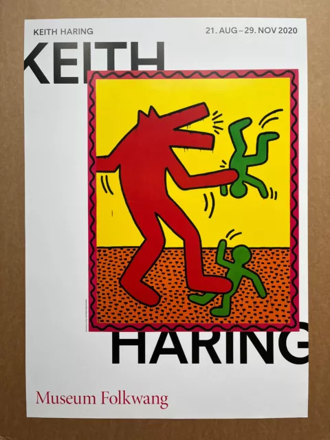 Keith Haring 'Untitled' - Museum Folkwang - Ausstellungsplakat 2020