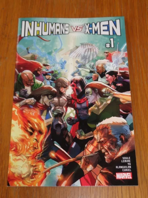 Inhumans Vs X-Men #1 Marvel Comics February 2017 Vf (8.0)