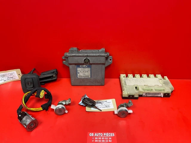 Kit De Démarrage Calculateur Pour Smart Fortwo 0.6i - Pièces D'origine Références 0003107V005...