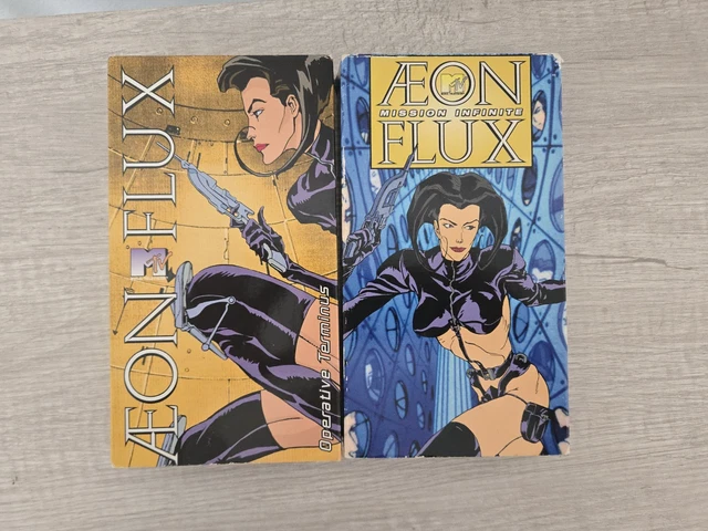 Chemise Vintage Aeon Flux Stanley Desantis 1995 MTV - Taille XL, Manches Longues, Neuf