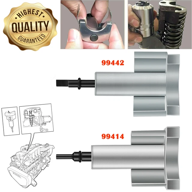 2PCS Injector Setting Tool 99442 & 99414 For Scania Truck Pump Injector ...