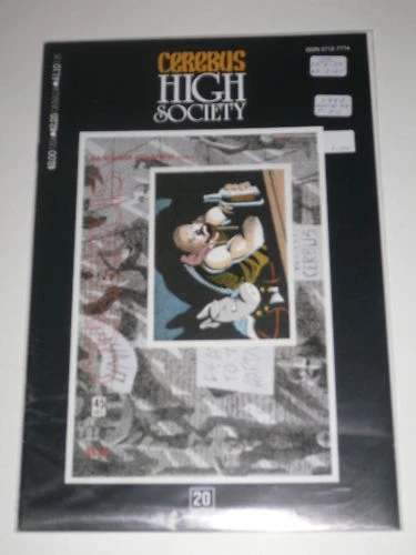 Cerebus High Society #20 VFNM Aardvark Vanaheim November Nov 1990