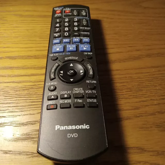 Reproductor de DVD genuino Panasonic N2QAYB000197 control remoto