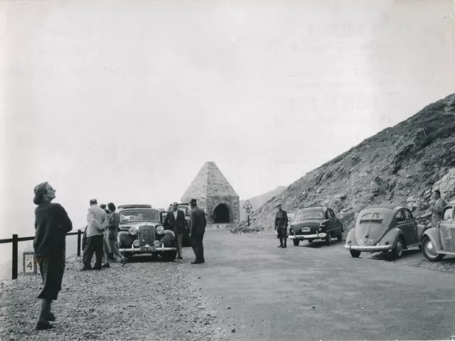 GROSSGLOCKNER c. 1950 - La Route Alpine Le Sommet La Chapelle Autriche DIV 5035