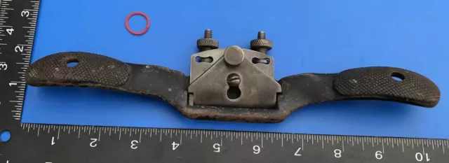 Spoke Shave M820 Adjustable Flat Sole Record Cutter - Vintage Old Tool