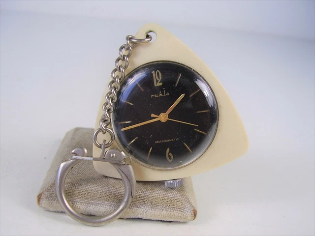 Seltene RUHLA  Anhänger Uhr aus DDR Zeit