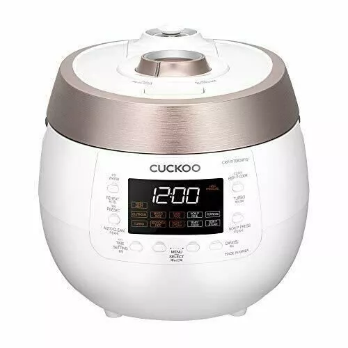 Cuckoo Electric Pressure Rice Cooker Warmer - Model: CRP-G1015F PINK 10CUP