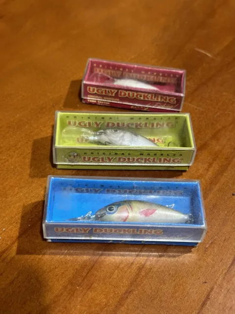 VINTAGE NILS MASTER Lures x 4, Collect or Fish, Combine Post