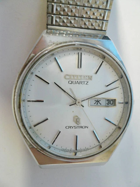 Retrowatch 31 Citizen Crystron Quartz 8550-850375 Ka