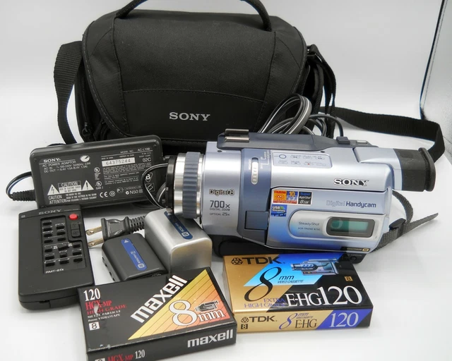 CAMÉSCOPE SONY DCR-TRV240 numérique 8 HandyCam 700x zoom numérique