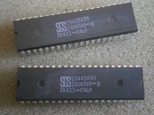 Z8440 AB1  Famille Z80 Controleur Serial IN Out Interface SGS Neuf
