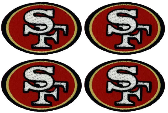 San Francisco 49ers NFL Patch Embroidered Iron on Sew on Badge Patch For  Clothes
