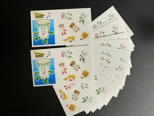 In-N-Out Burger Sticker Scratch And Smell The Vanilla Shake 15 Pieces
