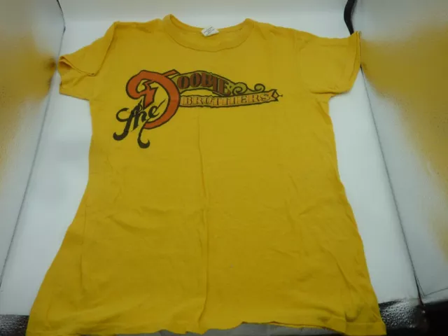 Vintage The Doobie Brothers T-Shirt Concert Tour 1970s Original single stitch