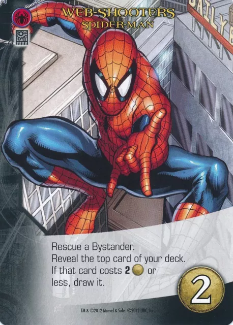 SPIDER-MAN Upper Deck Marvel Legendary WEB SHOOTERS