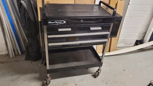 BLUE POINT SNAP On Tool Box Trolley Cart £200.00 - PicClick UK