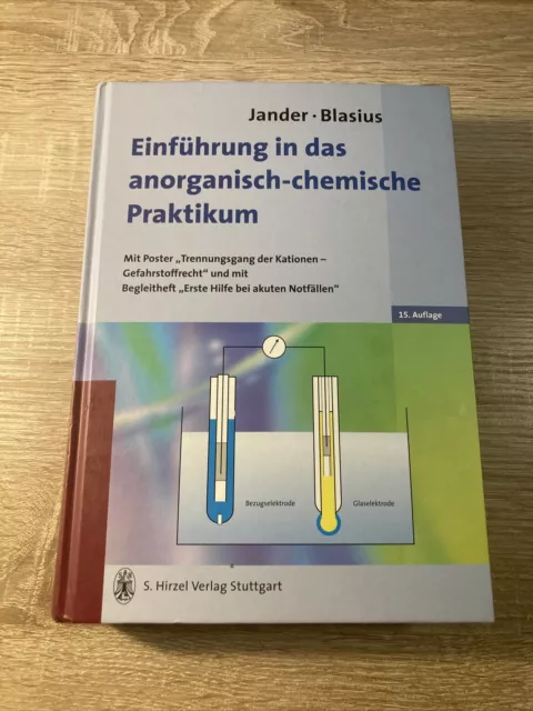 Jander, Blasius, Einführung in das anorganisch-chemische Praktikum Jander, Gerha