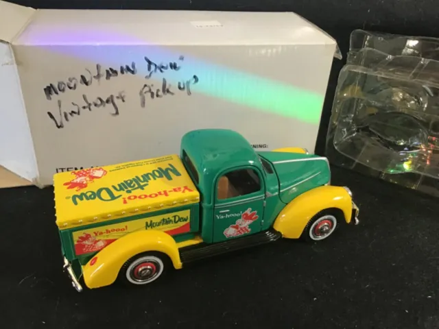 1940 Golden Wheels PP 75 Ford Mountain Dew Pick-Up Truck NEW In Mailing Box