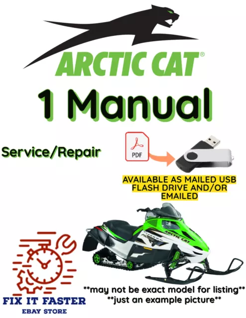 2000 Arctic Cat Thundercat Snowmobile Service Repair Wiring Manual Pdf Usb