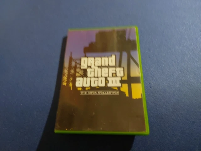 Grand Theft Auto III Sur Xbox - Complet Et En Très Bon état - Édition Vintage