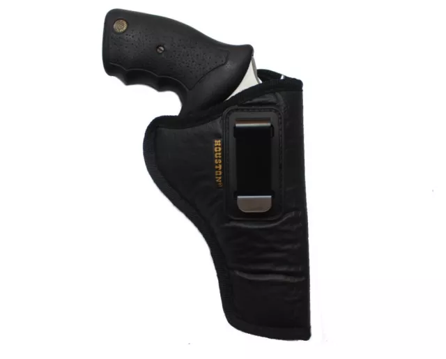 Houston Eco Leather IWB Soft Holster for Colt Python 4" Inch Barrel Revolver Houston Eco Leather IWB Soft Holster for Colt Python 4" Inch Barrel Revolver