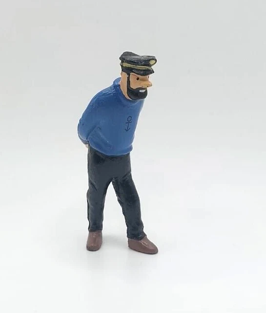 Tête Du Capitaine Haddock (Tintin) – Plâtre Peint – Rare – Occasion