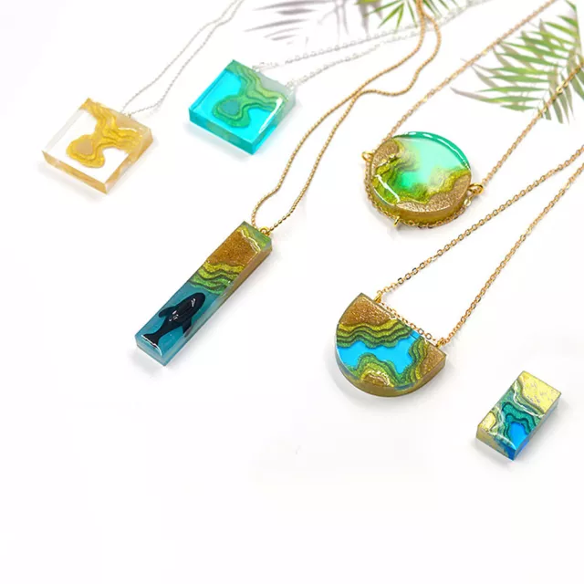 Island Beach Anhänger Silikonform Schmuck Casting Harz Formen Halskette Bastel