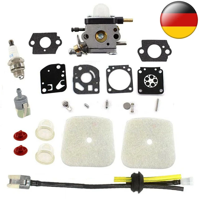 VERGASER FÜR 2TAKT Mantis 7222 7225 7234 Gartenfräse C1UK54A