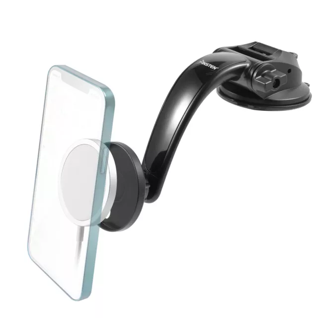 Car Suction Cup Holder Dashboard Windshield Mount For Magsafe Charger iPhone 12