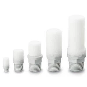 SMC An Resin Silenziatore Pneumatico 1Mpa, Filettato, R 1/8 Maschio