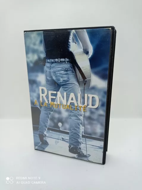 VHS - RENAUD A La Mutualité - ORIGINAL FRANCE K7 Vidéo