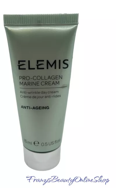 (1996,67€/1L) Elemis Pro-Collagen Marine Cream/Anti-Ageing/15ml/NEU