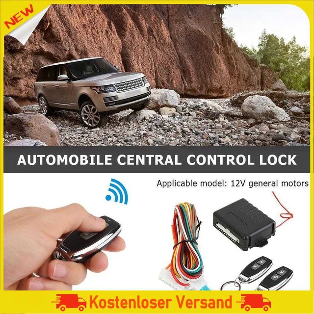 Universal Car Remote Central Door Lock Kit Keyless Entry Alarm System 410/T231