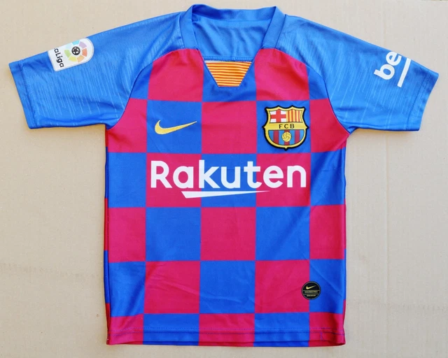 Maillot Foot Roger's FCB Barcelone UNICEF – N°10 Messi, Taille XL, TBE