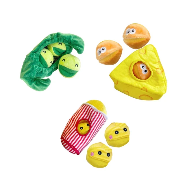 Dog Puzzle Toy BB Sound Portable Pet Sniff Toys Pet Gift Interactive Dog Toy
