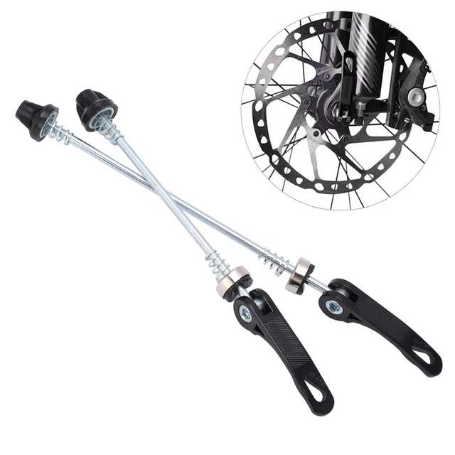 Paire De Brochettes Argentées Dégagement Rapide Pour Vélo De Course - Mal Assorties #1
