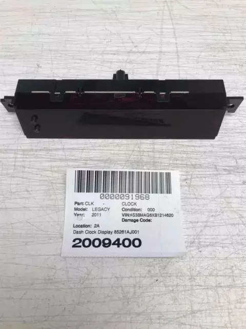 2010 - 2014 SUBARU LEGACY Dash Clock Display Screen 85261AJ001 OEM