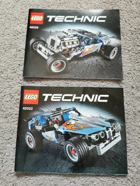 LEGO TECHNIC 42022 Hot Rod Instructions ONLY NO LEGO 9.99 PicClick UK