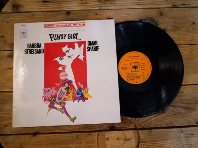 Barbra Streisand Funny Girl Lp 33T Bof Vinyle Ex Cover Ex Original 1968