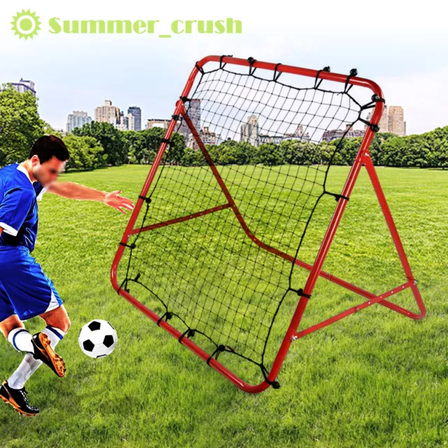 Football Training Net Soccer Kickback Target Goal Rebounder Net for Kids Teach