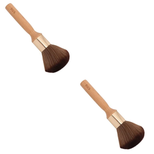 2 pz spazzola per la pulizia dei capelli salone pulizia collo uomo capelli rotti