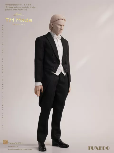 TM Made MM1004 1/6 Tailcoat Tuxedo Men's Formal Attire Clothing Suit No Figure 2