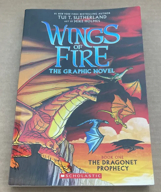 Wings of Fire The Graphic Novel : The Dragonet Prophecy (2018, PAPERBACK, VG)