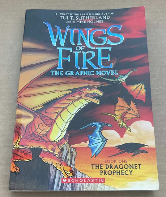Wings of Fire The Graphic Novel : The Dragonet Prophecy (2018, PAPERBACK, VG)