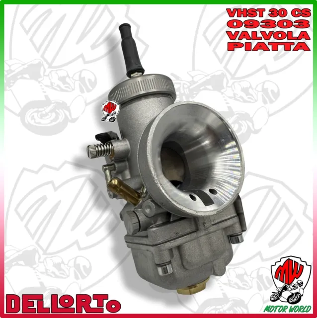 09303 Carburateur Dell'Orto Dellorto Vhsh 30 Cs Kart Vespa Zip Runner 2T